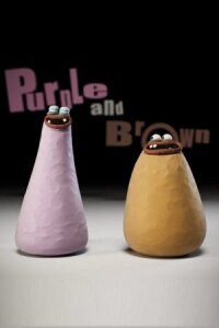 Purple and Brown
